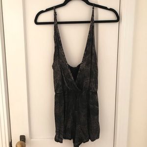 Blue Life Grey Wash Romper